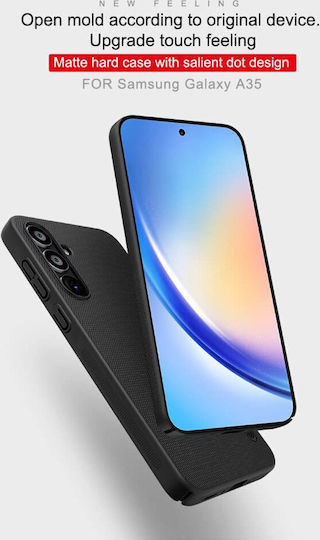 Nillkin Super Frosted Back Cover Plastic Roșu (Galaxy A35)