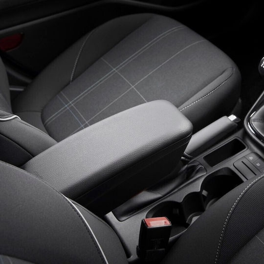 Rati Armster 3 Car Leather Armrest for Renault Clio / Captur Black