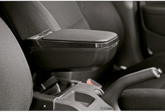 Rati Armster Car PU Armrest for Dacia Spring 2021+ Black
