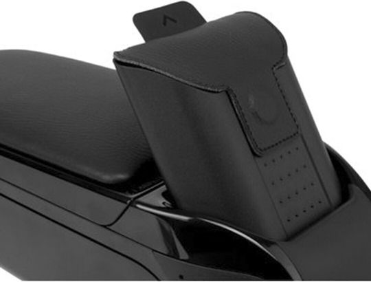 Rati Armster 2 Car PU Armrest for Renault Zoe 2017-2019 Black