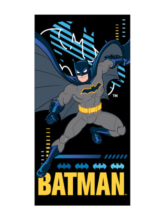 Disney Baby Body Towel Batman Black 70 cmx140cm Weight 250gr/m²