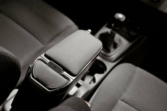 Rati Armster 2 Car PU Armrest for Suzuki SX4 S-Cross 2015-2020 Black