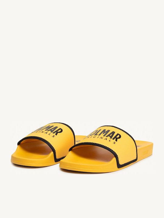 Men's Slides Yellow