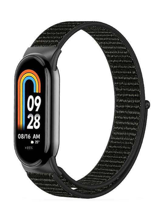 Tech-Protect Strap Fabric Black (Xiaomi Smart Band 8 / 8 NFC)