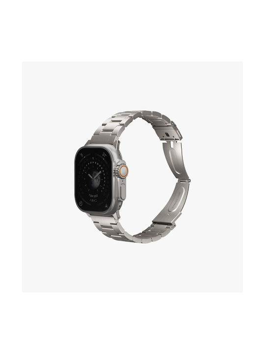 Uniq Osta Λουράκι Ανοξείδωτο Ατσάλι Ασημί (Apple Watch 42/44/45mm)