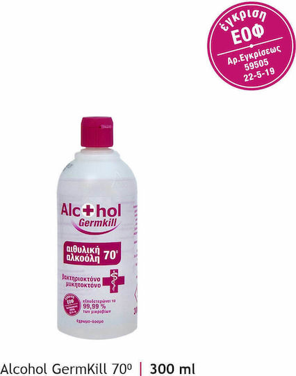 Alcofarm Алкохолен лосион 70° Germkill 300мл