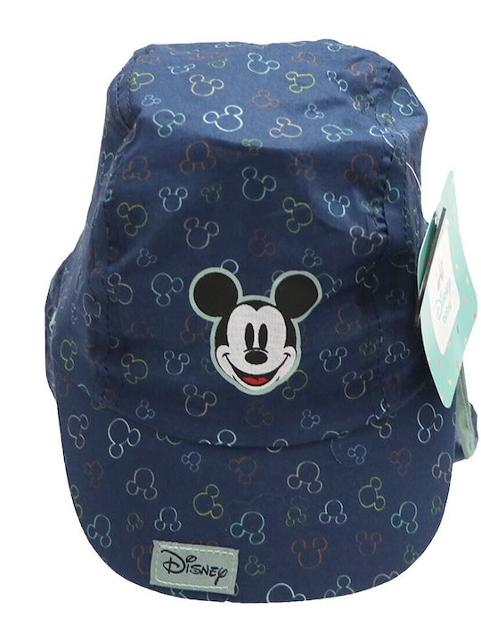 Pălărie din material pentru copii Disney Mickey Mouse pentru băieți Dis Mfb 51 39 C160/c161 Navy Dark Blue