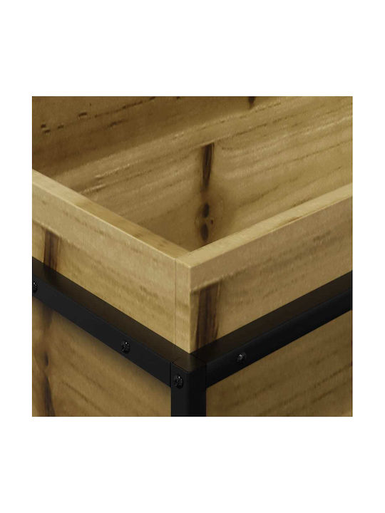 vidaXL Кутия за саксии Дърво Pine impregnated wood 60x40x50см.
