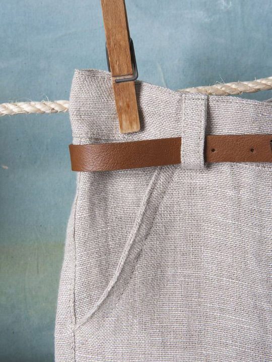Bambolino Βαπτιστικό Κοστούμι με Γιλέκο για Αγόρι Teo Μπεζ