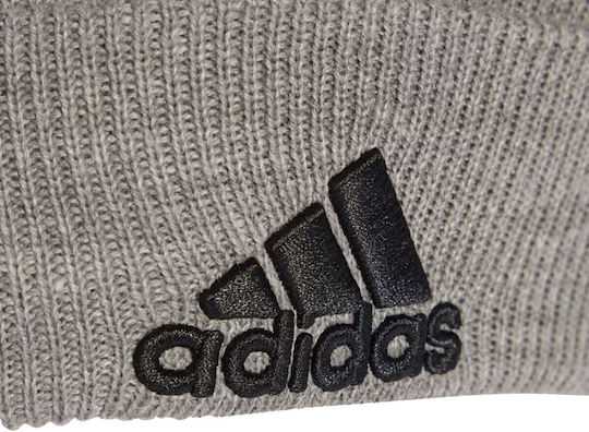 Performance Beanie Unisex Beanie mit Rippstrick in Gray Farbe