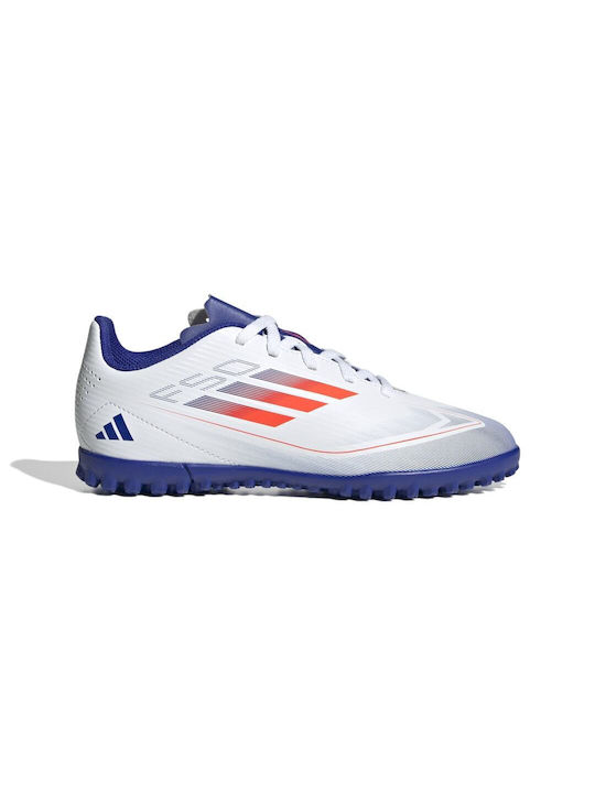 Adidas Παιδικά Ποδοσφαιρικά Παπούτσια F50 Club Tf J με Σχάρα Μπλε