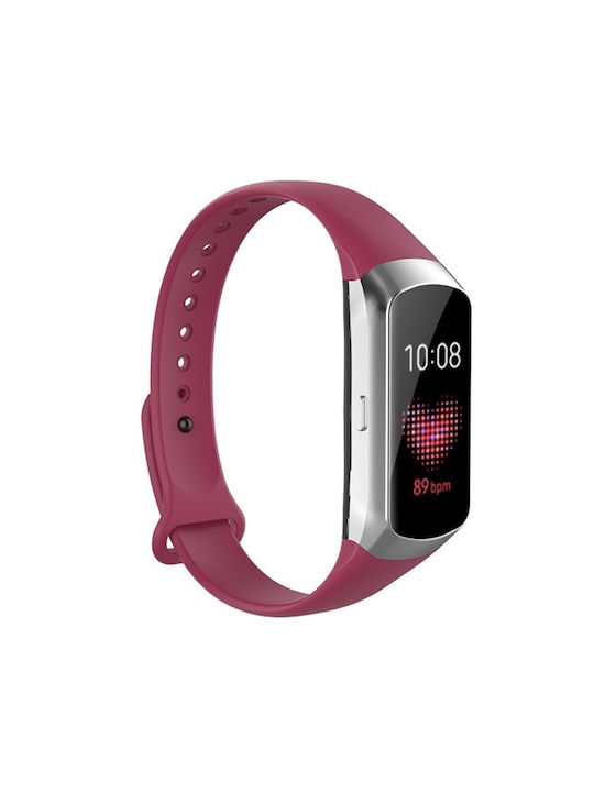 Watch Curea Silicon Roșu (Potrivire Galaxy)
