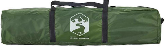 vidaXL Automatisches Campingzelt Igloo Grüne Für 2 Personen 200x150x120cm