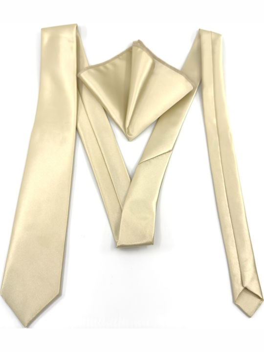 Legend Accessories Men's Tie Set in Yellow Color