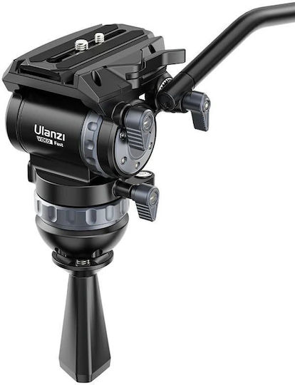 Ulanzi Ulanzi Videostative aus Aluminium mit Hydraulischer Kopfart und Maximaler Belastung von 10kg bis 164cm