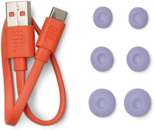JBL Live Buds 3 Bluetooth-Freisprecheinrichtung Kopfhörer mit Schweißresistenz und Ladeetui Lila