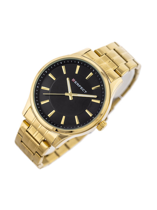 Perfect Watch Battery with Gold Metal Bracelet