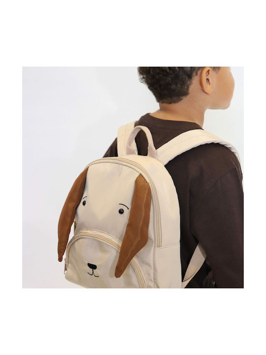 Yuko.B Kinder Rucksack Rucksack Beige 28cmx24cmx11cmcm