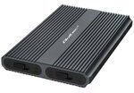 Qoltec Case for Hard Drive M.2 SATA III with Connection Type-C