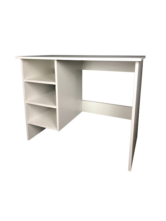 Birou Molde Din Lemn Alb 90x52x72.5 cm