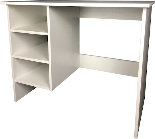 Birou Molde Din Lemn Alb 90x52x72.5 cm