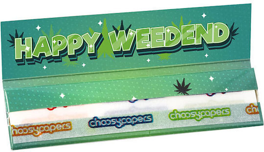 Choosypapers Χαρτάκια King Size Slim 32φ Happy Weekend