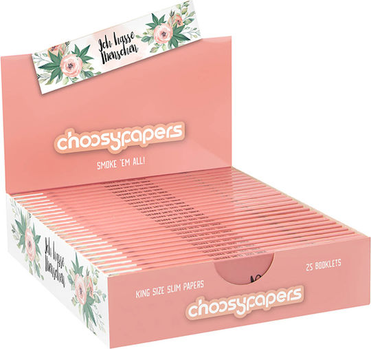 Choosypapers Χαρτάκια King Size Slim 32φ Love Hate