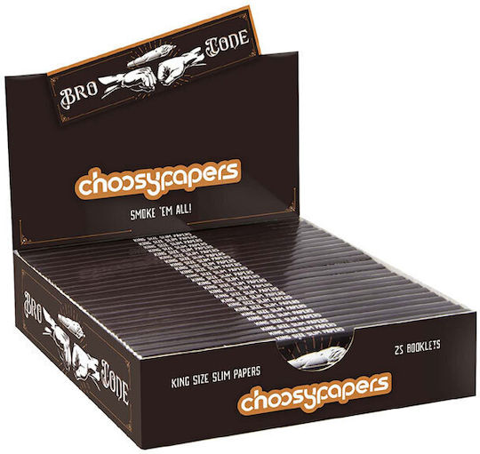 Choosypapers Χαρτάκια King Size Slim 32φ Bro Code