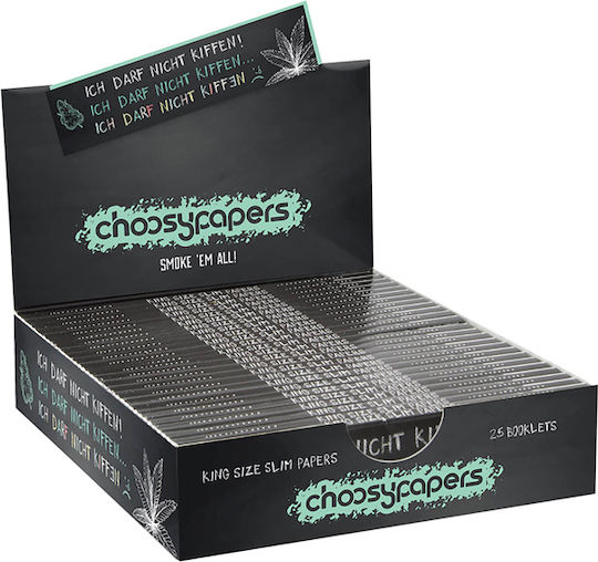 Choosypapers Χαρτάκια King Size Slim 32φ Not Allowed