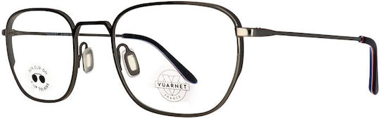 Vuarnet Metal Eyeglass Frame Gray VL19020001