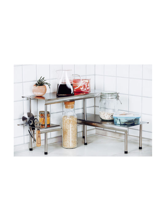 Wenko Настолна Стойка Inox 50x50x31см Сребриста