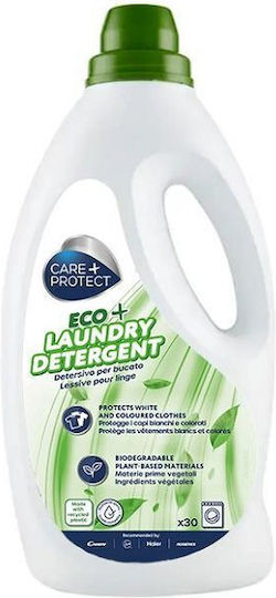Care + Protect Перилен препарат за Coloreds, Чувствителен & Бял дрехи 1.5lt (30 Мерителни чаши)