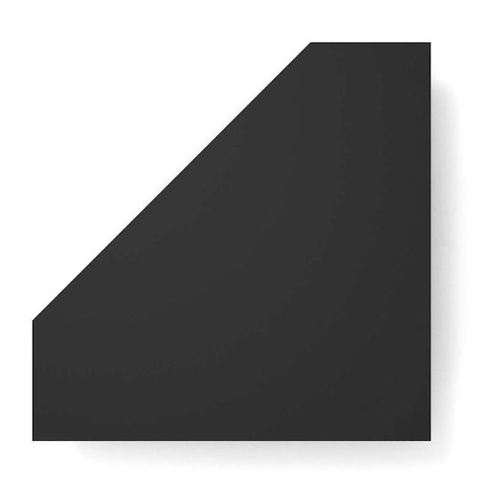 Glorious Modular Side Rack Additional Connecting Surface for 2 Furniture Black
