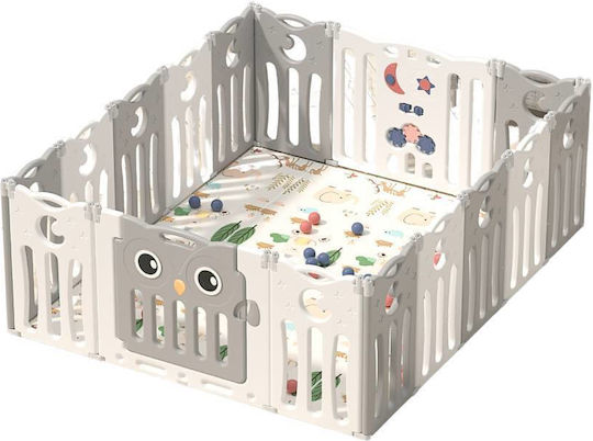 Kidstoys Φράχτης Παιχνιδιού Παιχνιδιού Γκρι
