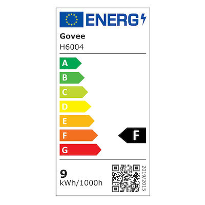 Govee Smart Λάμπα LED 9W για Ντουί E27 800lm