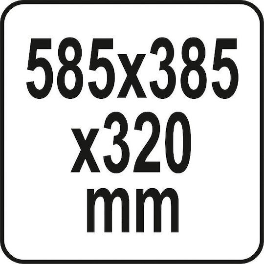 Yato Куфар за ръчни инструменти Ш58.5xД38.5xВ32см