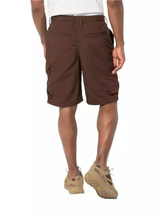 Jack Wolfskin Men's Shorts Cargo Coffee