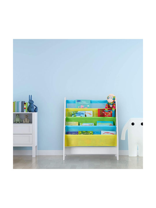 Boden Bücherregal Holz Mehrfarbig 61x29x74cm
