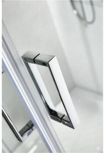 Tema Cabin for Shower with Sliding Door 70x70x180cm Serigrafato Chrome