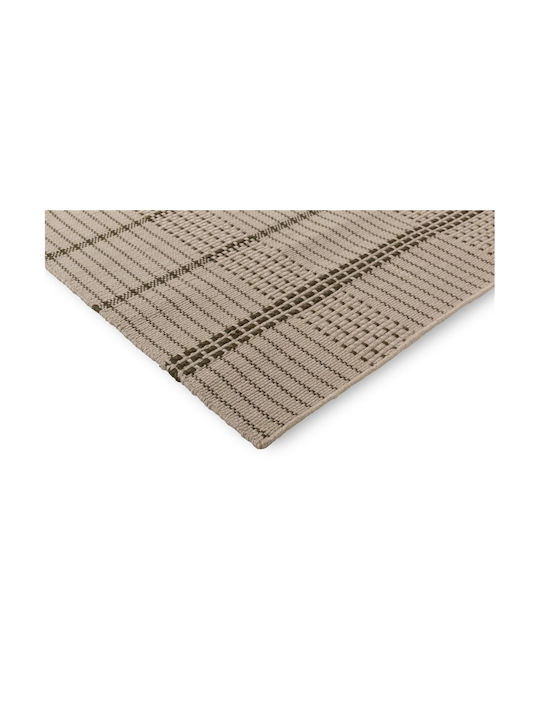 Brink & Campman Zona Stitch Lucrat manual Covor De exterior Rectangular Olive