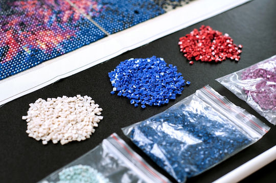 Aufkleber Diamond Painting Kit