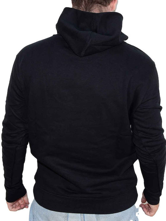 Park Fields Men's Sweatshirt with Hood Black