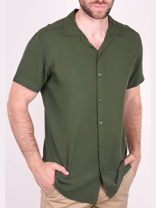 Camp Costa Men's Shirt Short Sleeve Green