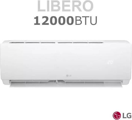 LG Libero Κλιματιστικό Inverter 12000 BTU A++/A+ με Λειτουργία Jet