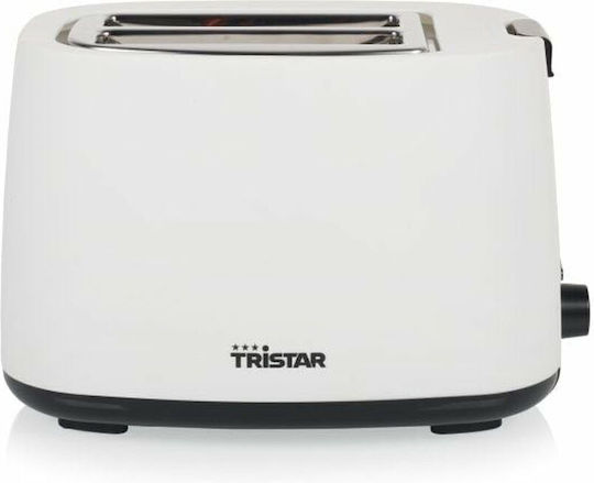 Tristar Prăjitor de pâine 2 sloturi 750W Alb
