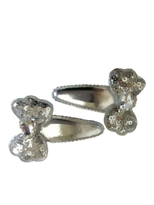 Ro-Ro Accessories Σετ Παιδικά Κοκαλάκια με Κλιπ Φιόγκος 2τμχ Ro-Ro Accessories Σετ Παιδικά Κοκαλάκια με Κλιπ Φιόγκος 2τμχ