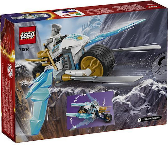 LEGO Ninjago Motocicleta de Gheață a lui Zane pentru 7+ Ani 84