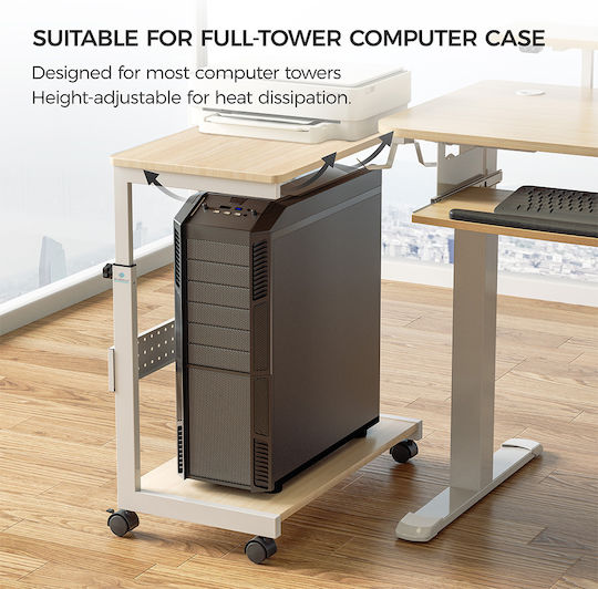 Eureka Ergonomic Bază de Pardoseală pentru Carcasă PC 22.03.0013