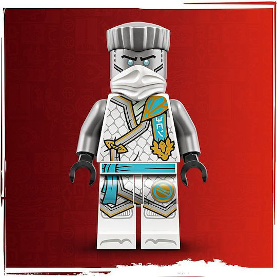 LEGO Ninjago Zane's Ice Motorcycle for Ages 7+ 84 Pieces