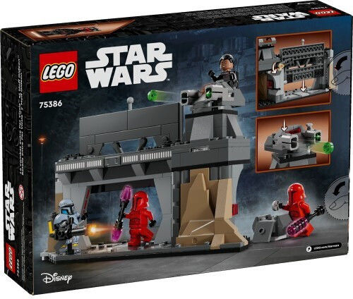 LEGO Star Wars Paz Vizsla и Moff Gideon Битка за 7+ Години 289 Бройки